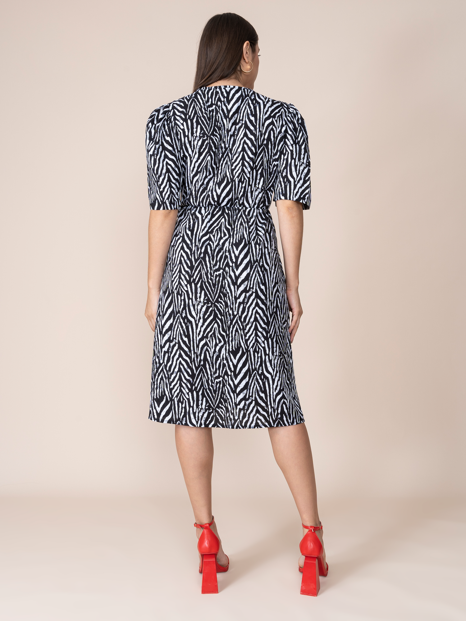 Violetta Zebra Dress