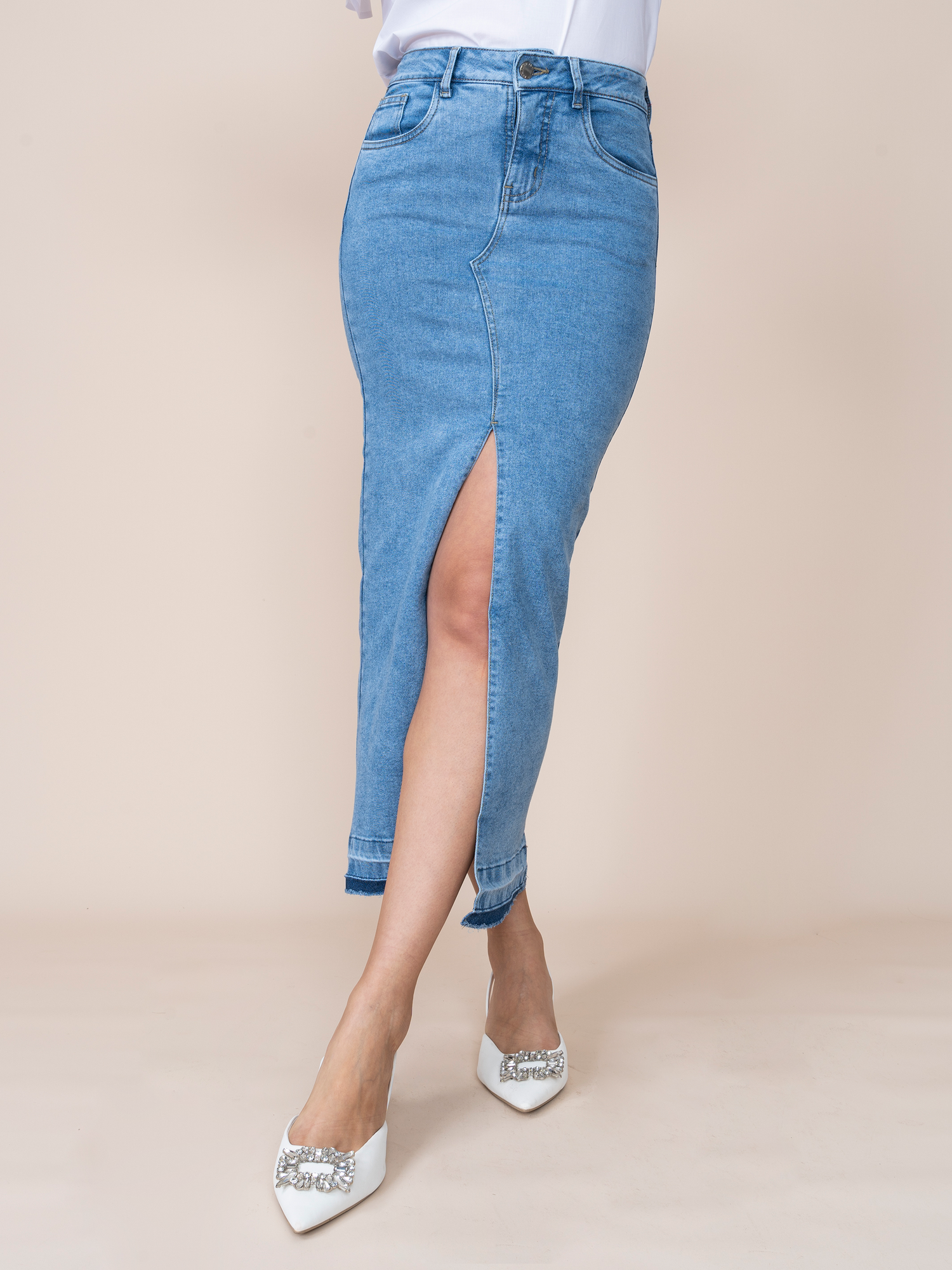 Kathy Denim Skirt