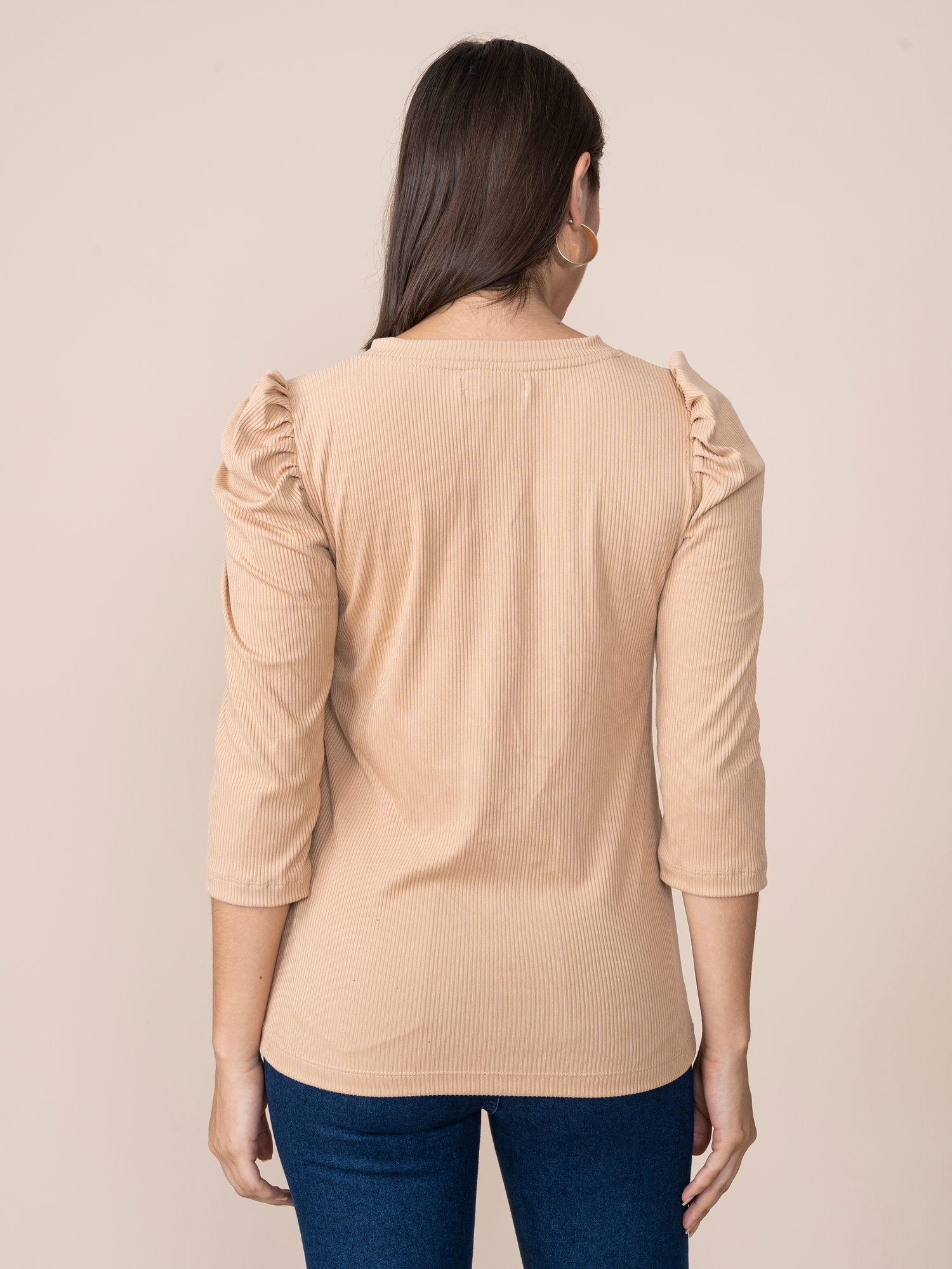 Polo Donna Beige