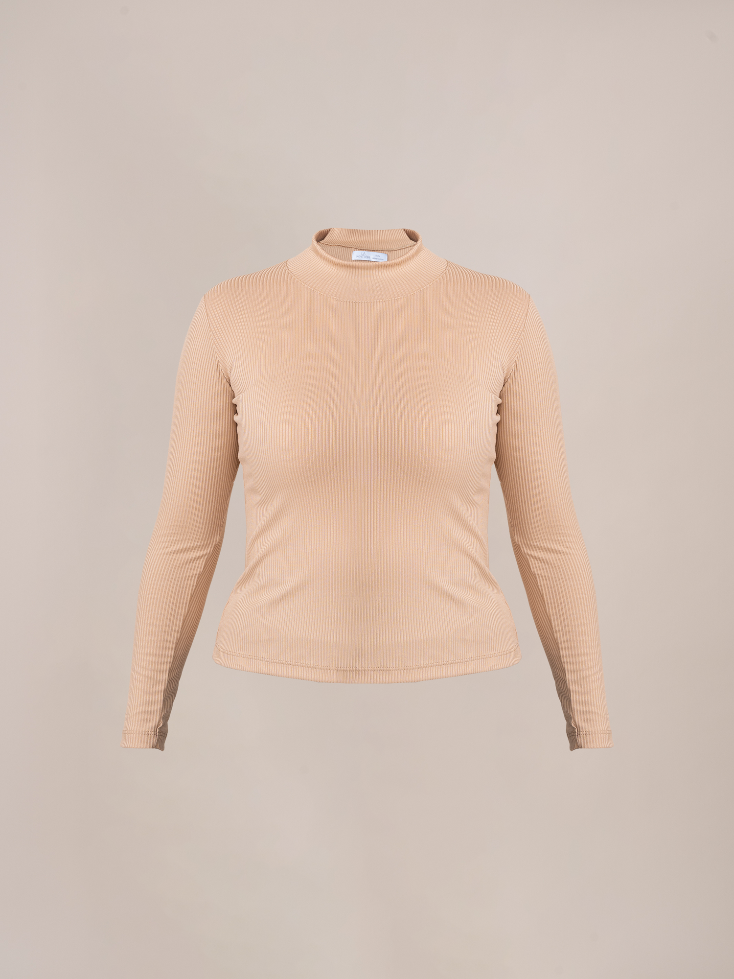 Basic Long Sleeve Beige Cafarena