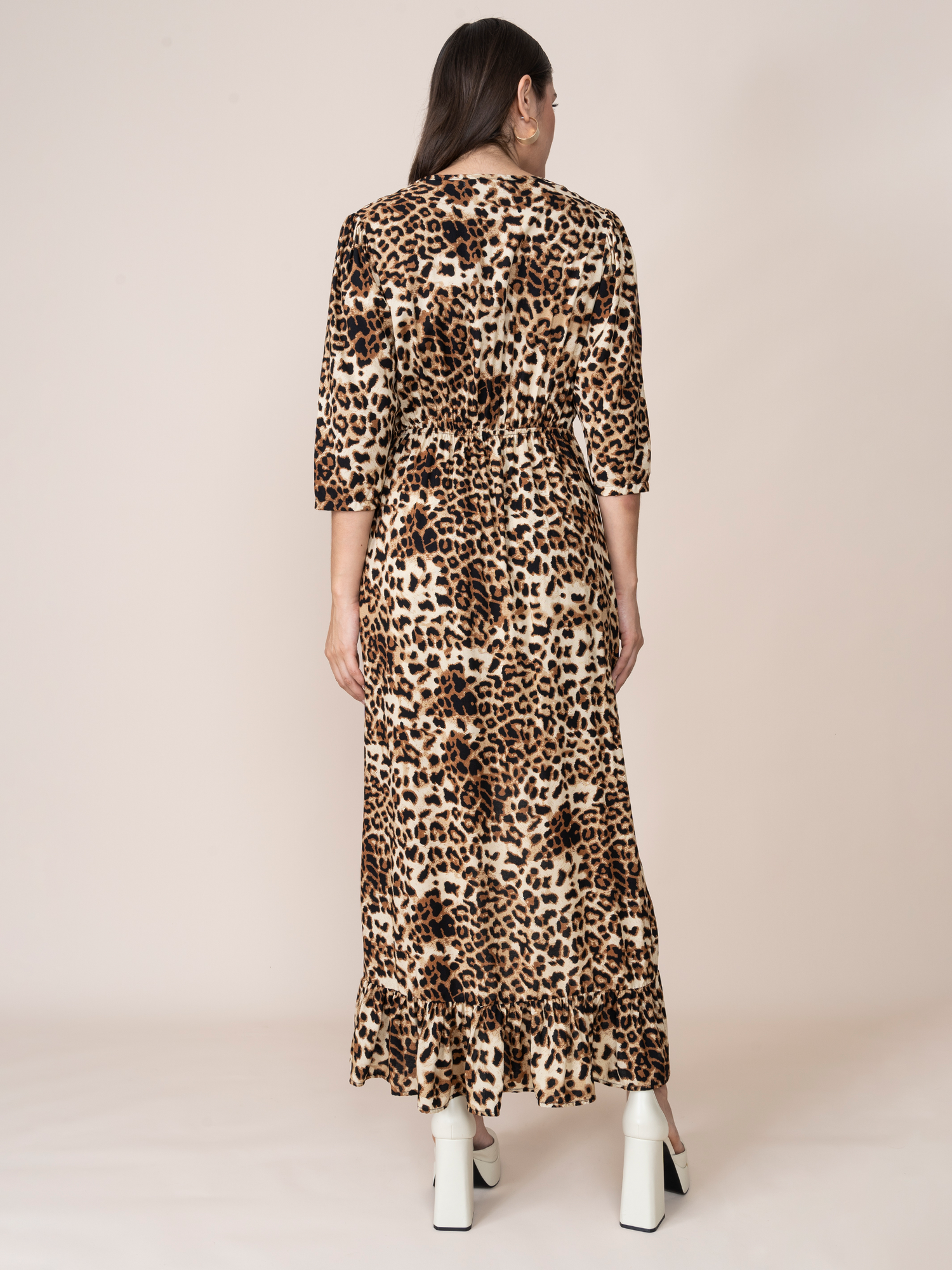 Mariella Animal Print Dress