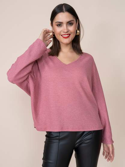 Elena Palo Rosa Sweater