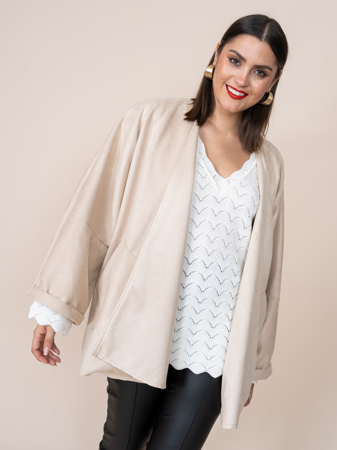 Fernanda Cream Cape