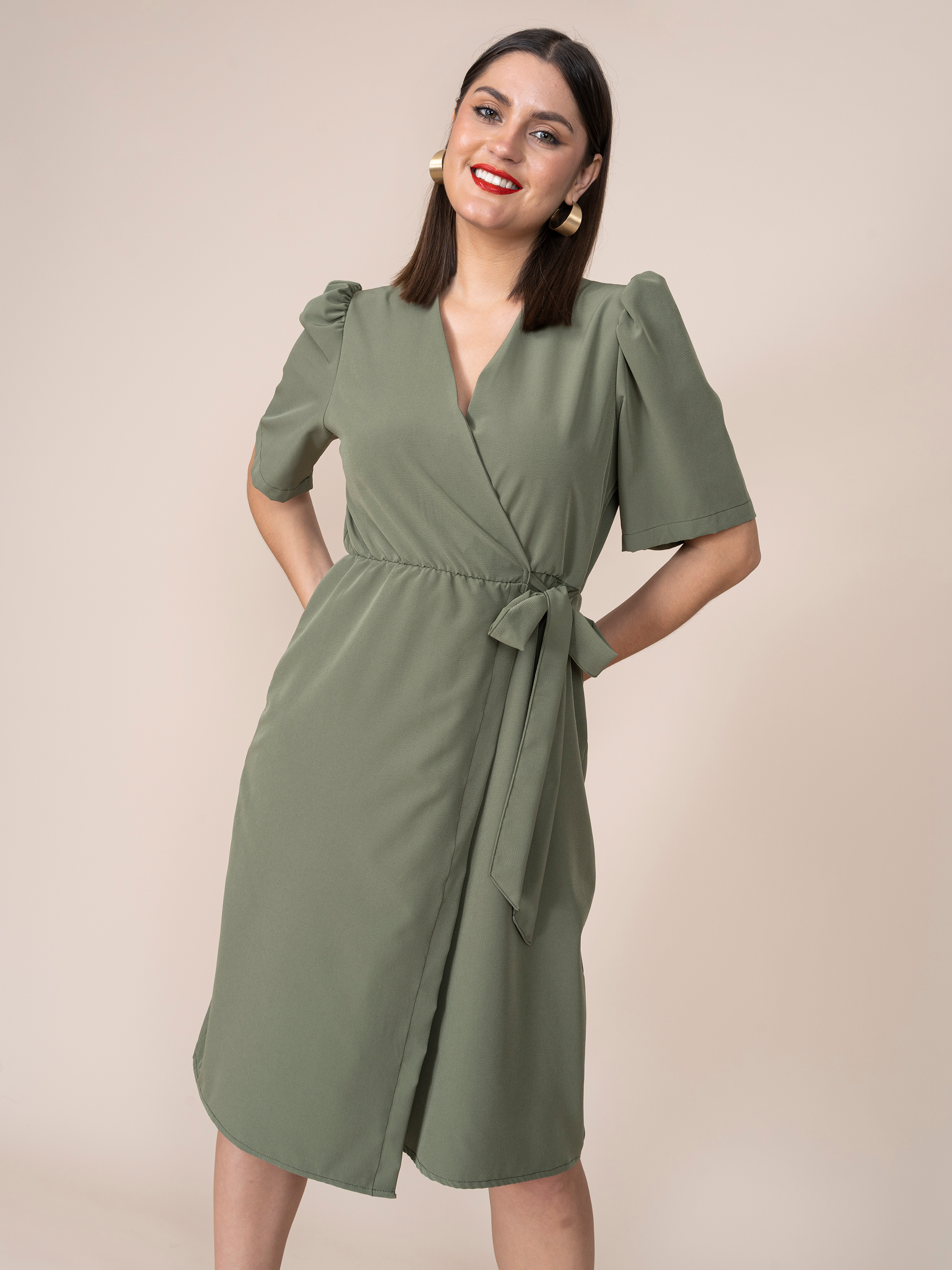 Violetta Green Dress