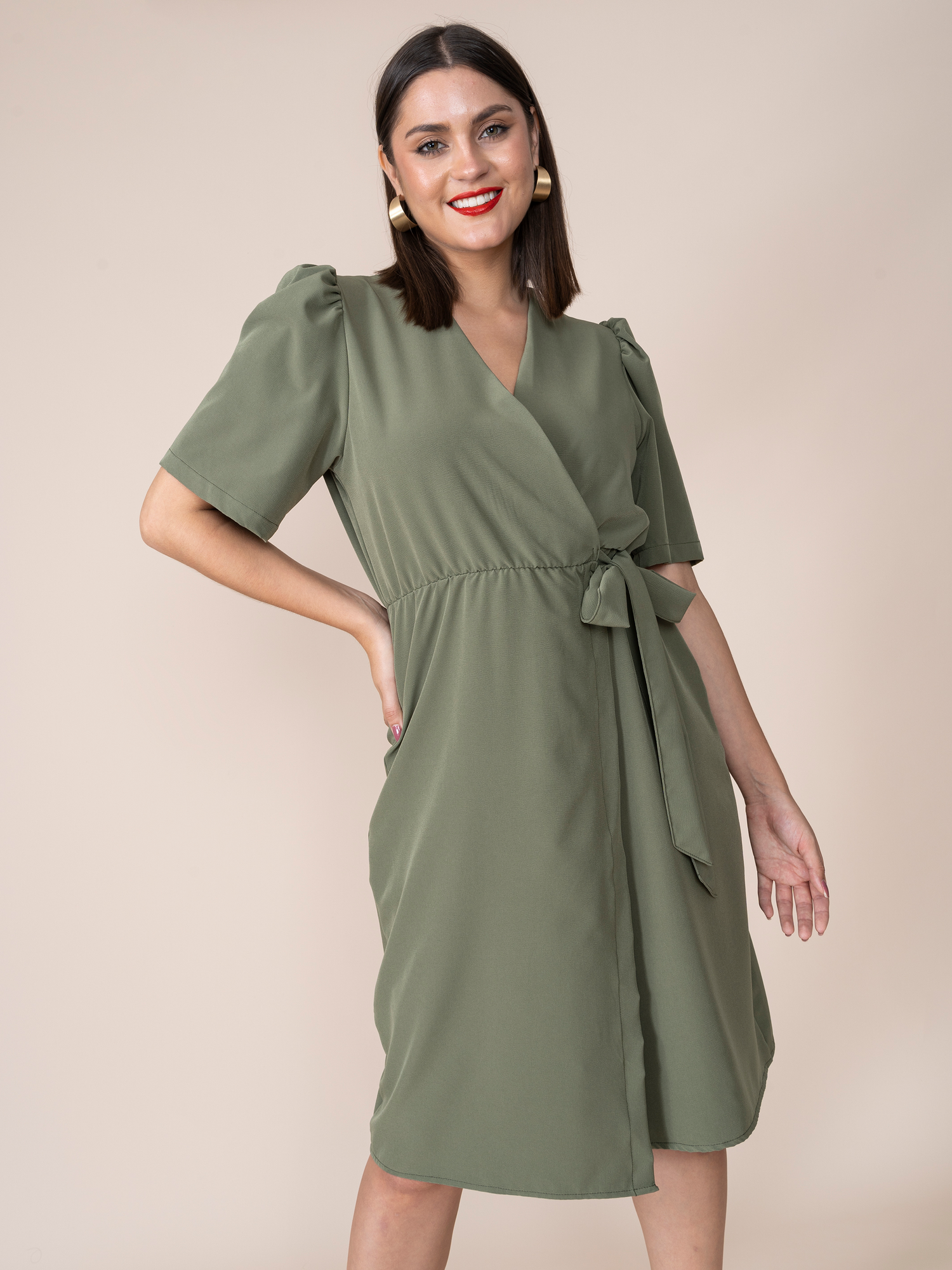 Violetta Green Dress
